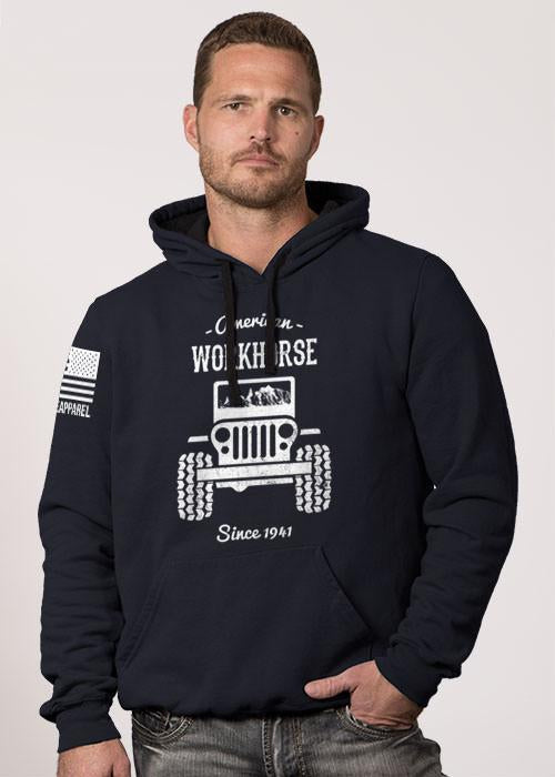 Hoodie - American Workhorse - Full Front