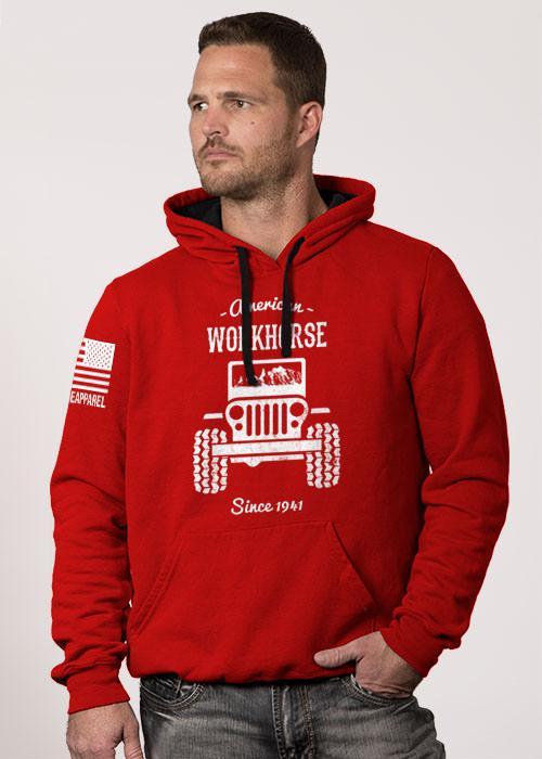 Hoodie - American Workhorse - Full Front