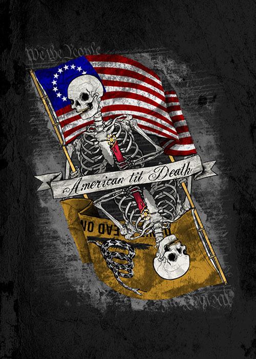 Men's Long Sleeve - American til Death