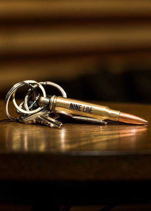 Nine Line Ammo Bottle Opener Keychain