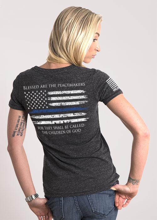 Women's Relaxed Fit T-Shirt - Thin Blue Line
