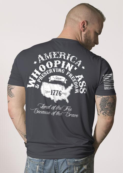 Moisture Wicking T-Shirt - Whoopin Ass