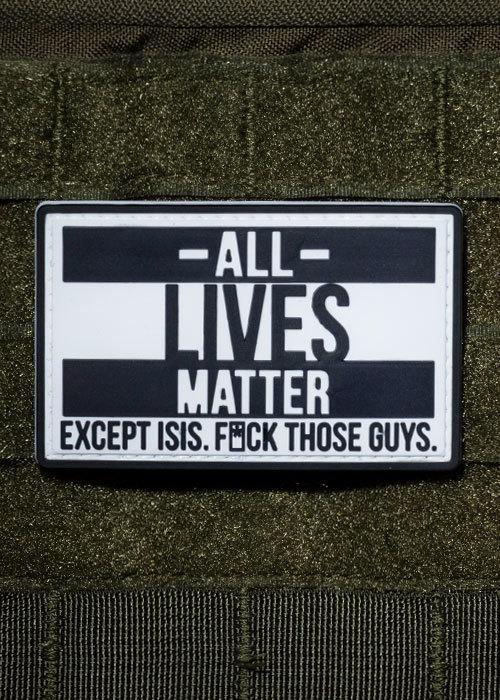 All Lives Matter PVC Patch