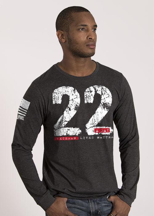 Mens Long Sleeve - 22 A Day
