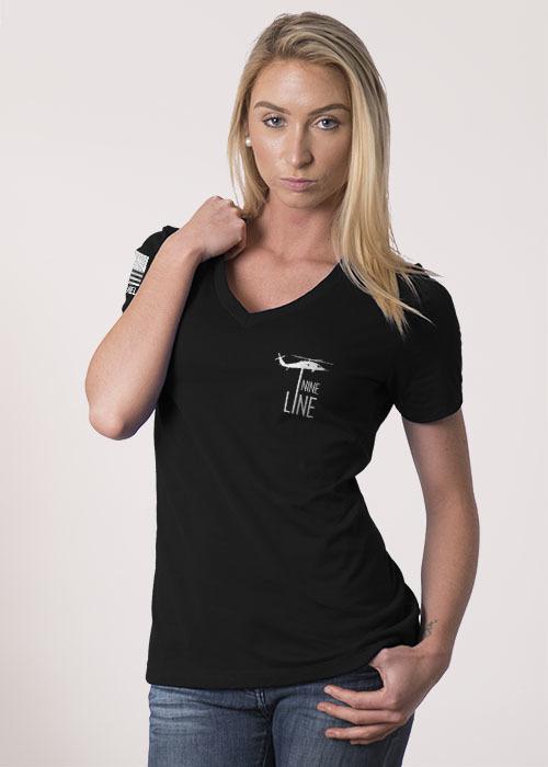 Womens Relaxed Fit V-Neck - Whoopin Ass