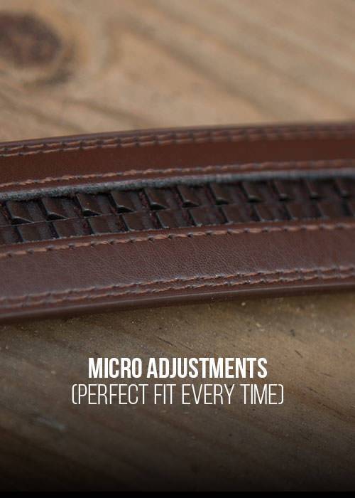 Leather Belt - American Flag