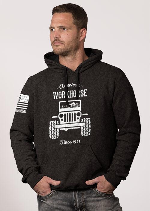 Hoodie - American Workhorse - Full Front