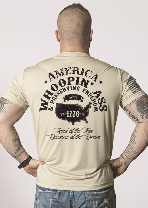 Moisture Wicking T-Shirt - Whoopin Ass