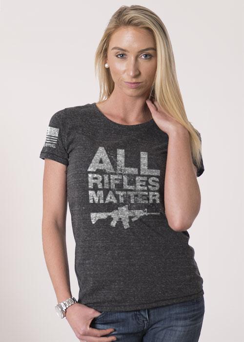 Women's Relaxed Fit T-Shirt - All Rifles Matter