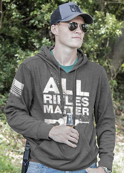 Light Weight Tailgater Hoodie - All Rifles Matter