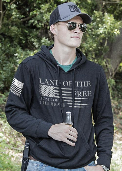 Light Weight Tailgater Hoodie - Home of the Brave Collection