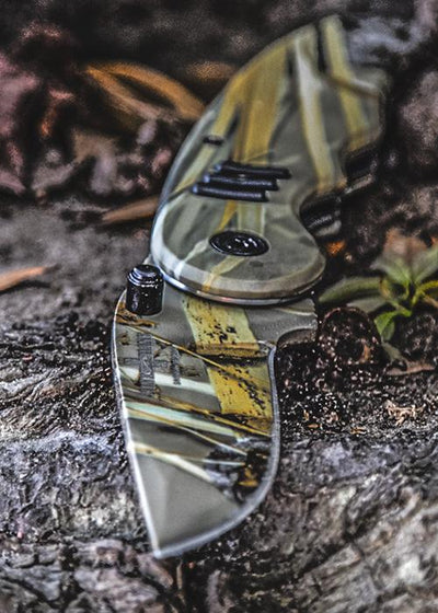 Nine Line Camo Knife