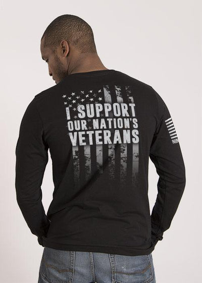 Mens Long Sleeve - Support Our Veterans