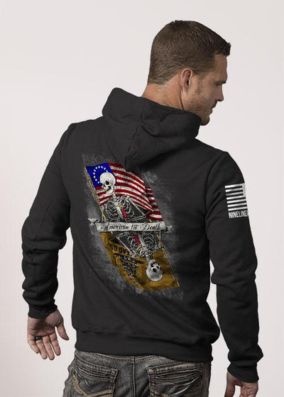 Hoodie - American til Death