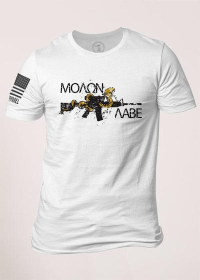 Men's T-Shirt ‰ÛÒ Molon Labe Snake