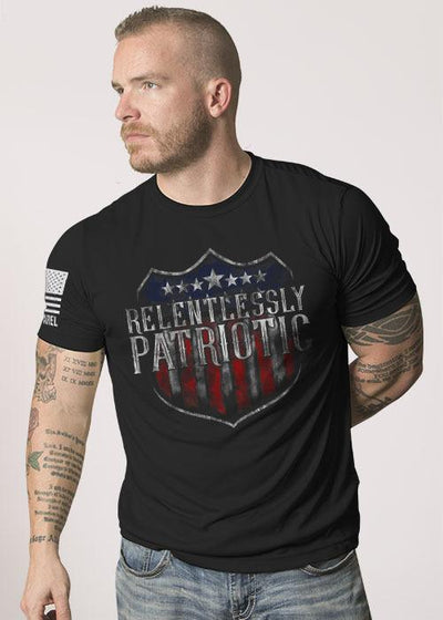 Moisture Wicking T-Shirt - Relentlessly Patriotic