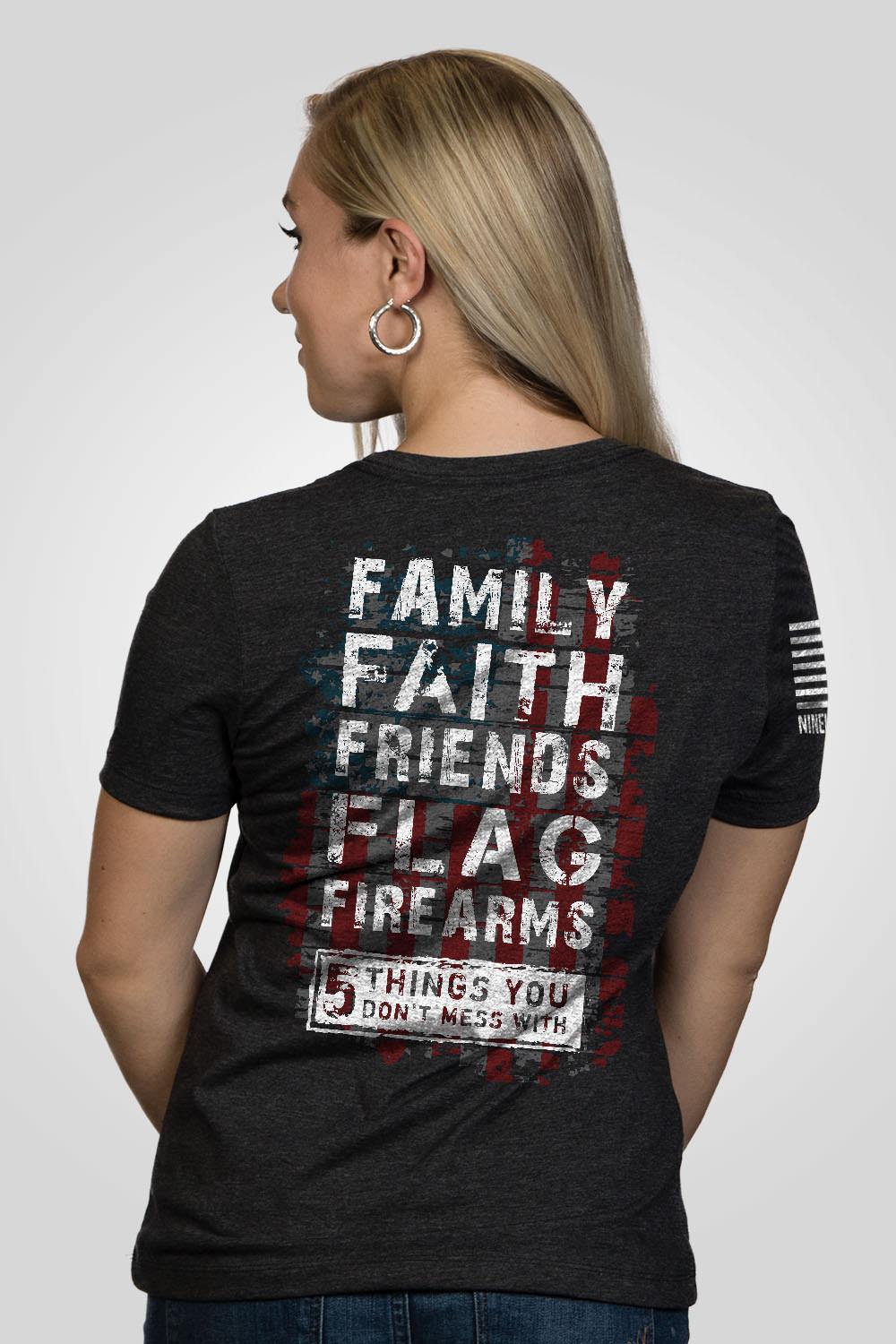 Women's Relaxed Fit T-Shirt - 5 Things