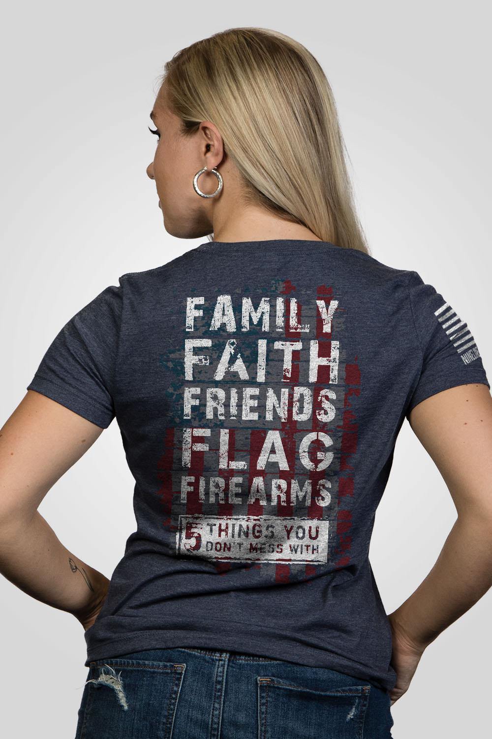 Women's Relaxed Fit T-Shirt - 5 Things