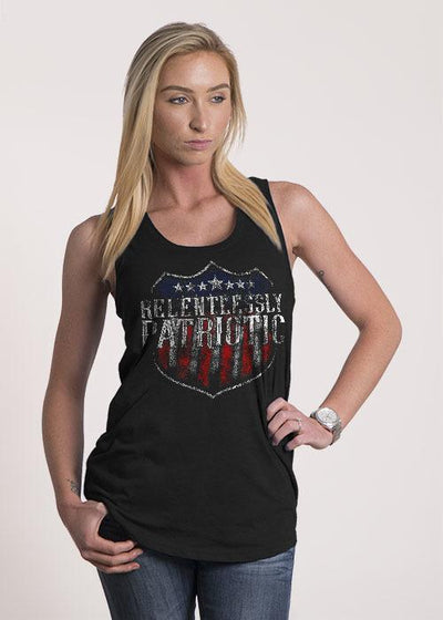 Racerback Tank - Relentlessly Patriotic