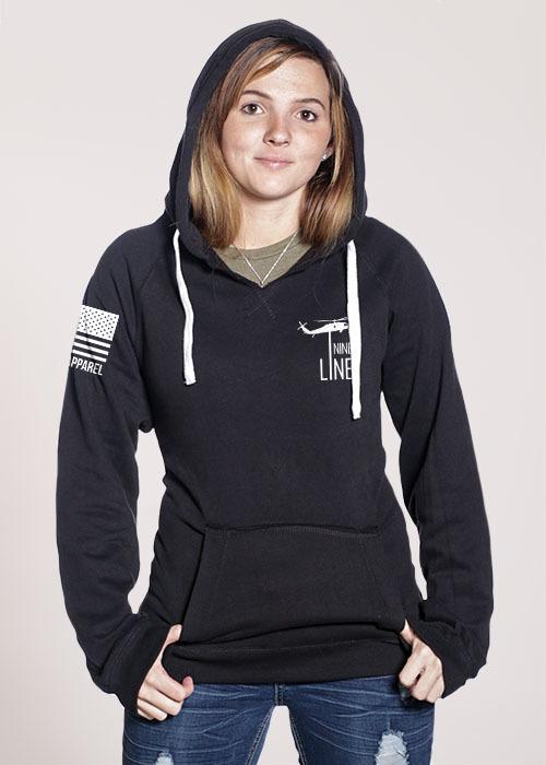Women's V-Neck Hoodie - Whoopin' Ass