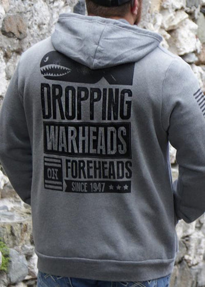 Full-Zip Hoodie - Warheads on Foreheads