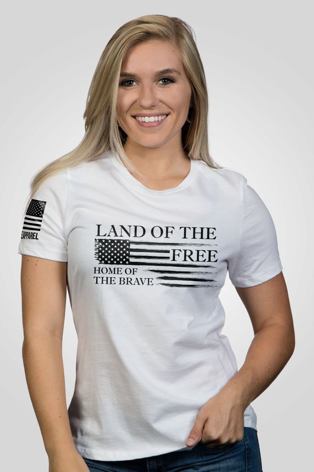 Women's Relaxed Fit T-Shirt - Home Of The Brave