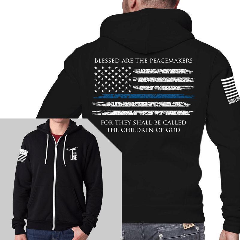 Full-Zip Hoodie - Thin Blue Line
