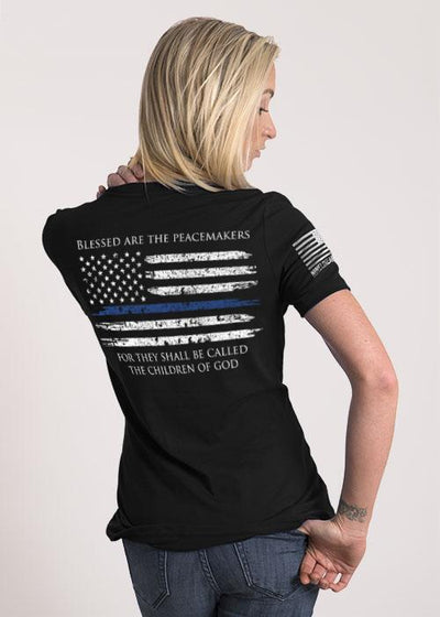 Women's Relaxed Fit T-Shirt - Thin Blue Line