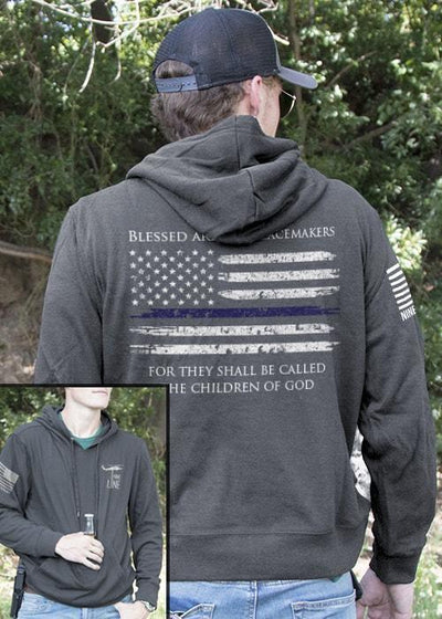 Light Weight Tailgater Hoodie - Thin Blue Line