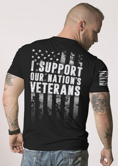 Moisture Wicking T-Shirt - Support Our Veterans