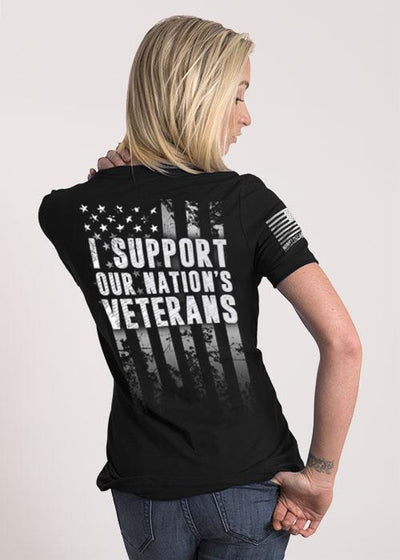 Women's T-Shirt - Support Our Veterans